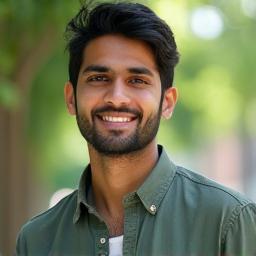 Portrait of Harun Khan, conversational practice testimonial